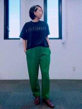 「Ameri（アメリ）のアイテム」を使った、wowear_jiaさん（レディース・165cm）の夏コーディネート