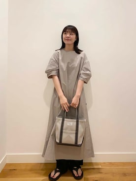 「URTECH」｜「アイテム（ワンピース/ドレス）」を使った、せいくらさん（レディース・159cm）の夏コーディネート