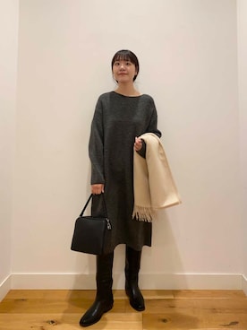 せいくらさん（レディース・159cm）の冬コーディネート