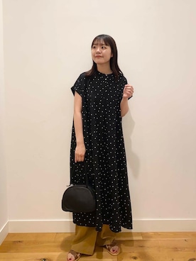「アイテム（その他パンツ、イエロー系）」を使った、せいくらさん（レディース・159cm）の夏コーディネート