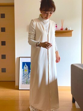 琥珀さん（レディース・154cm）の春コーディネート