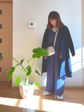 「JOURNAL STANDARD relume（ジャーナルスタンダード　レリューム）のアイテム（その他アウター）」を使った、琥珀さん（レディース・154cm）の冬コーディネート