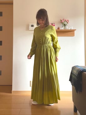 琥珀さん（レディース・154cm）の春コーディネート