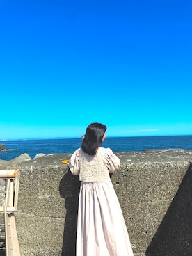 琥珀さん（レディース・154cm）の夏コーディネート