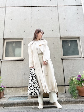 「アイテム（トレンチコート）」を使った、yuuさん（レディース・170cm・20代）の春コーディネート