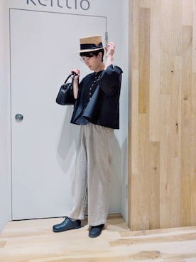 「新作」｜「アイテム（その他）」を使った、タブンネさん（レディース・167cm）の春コーディネート