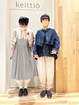 「サマンサ モスモス(Samansa Mos2)」｜「アイテム（デニムジャケット）」を使った、タブンネさん（レディース・166cm）の夏コーディネート