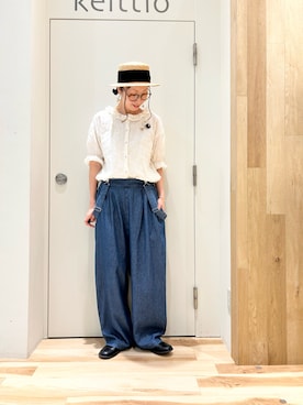 「サマンサモスモス」｜「アイテム（その他）」を使った、タブンネさん（レディース・166cm）の夏コーディネート