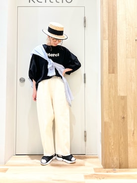 「サマンサモスモス」｜「アイテム（その他）」を使った、タブンネさん（レディース・166cm）の春コーディネート