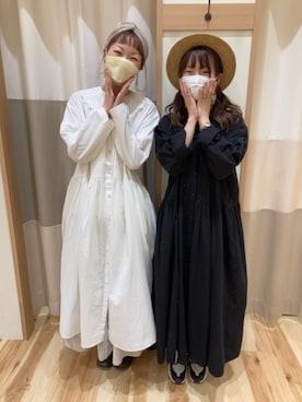 「白と黒」｜タブンネさん（レディース・167cm）の春コーディネート