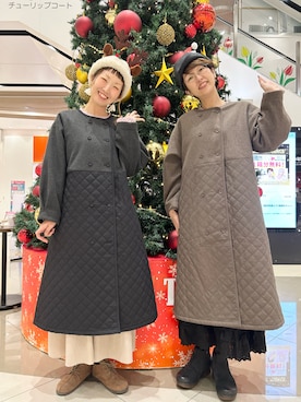 「Samansa Mos2（サマンサ モスモス）のアイテム（その他アウター）」を使った、タブンネさん（レディース・166cm）の秋コーディネート