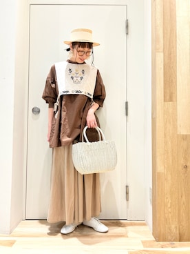 「サマンサモスモス」｜「アイテム（その他）」を使った、タブンネさん（レディース・166cm）の春コーディネート