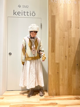 「KELTY別注」｜タブンネさん（レディース・166cm）の秋コーディネート