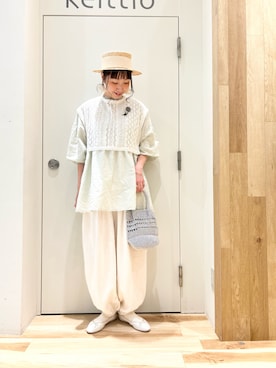 「サマンサモスモス」｜「アイテム（その他）」を使った、タブンネさん（レディース・166cm）の春コーディネート