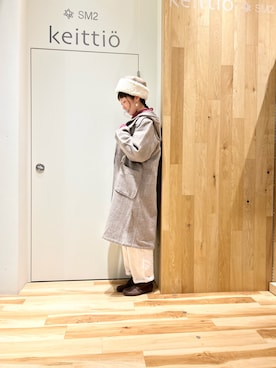 「Samansa Mos2（サマンサ モスモス）のアイテム（ダッフルコート）」を使った、タブンネさん（レディース・166cm）の秋コーディネート