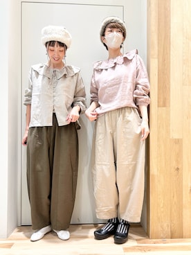 「サマンサモスモス」｜「アイテム（その他）」を使った、タブンネさん（レディース・166cm）の秋コーディネート