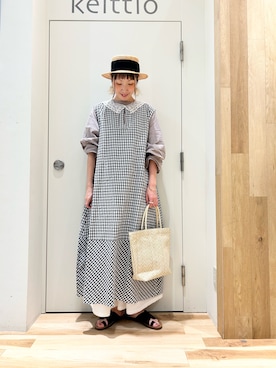 「サマンサモスモス」｜「アイテム（その他）」を使った、タブンネさん（レディース・166cm）の夏コーディネート