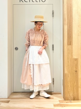 「Samansa Mos2（サマンサ モスモス）のアイテム」を使った、タブンネさん（レディース・166cm）の春コーディネート