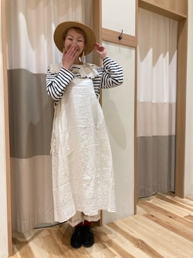 「マリン」｜「アイテム（その他シューズ）」を使った、タブンネさん（レディース・167cm）の冬コーディネート