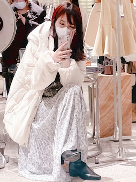 「COCO DEAL（ココディール）のアイテム（ワンピース/ドレス）」を使った、りりか凜凜花🌸さん（レディース・162cm）の冬コーディネート