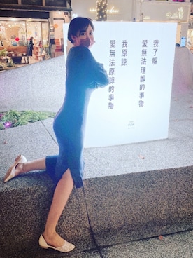 「AS（アス）のアイテム」を使った、りりか凜凜花🌸さん（レディース・162cm）の冬コーディネート