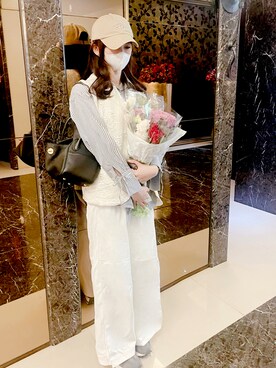 りりか凜凜花🌸さん(レディース・163cm)の春コーディネート
