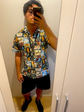 「アイテム（ファッション雑貨）」を使った、hak.さん（メンズ・175cm・30代）の夏コーディネート
