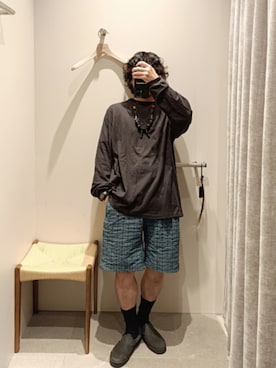 「YAECA（ヤエカ）のアイテム」を使った、D.nakamuraさん（メンズ・167cm）の春コーディネート