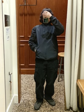 「OAKLEY（オークリー）のアイテム」を使った、D.nakamuraさん（メンズ・167cm）の冬コーディネート