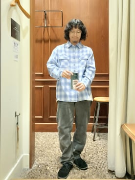 「アイテム（ブーツ）」を使った、D.nakamuraさん（メンズ・167cm）の秋コーディネート