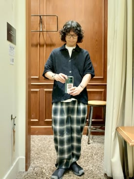 「アイテム（サンダル）」を使った、D.nakamuraさん（メンズ・167cm）の夏コーディネート