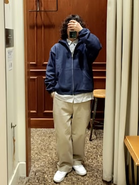 「Steven Alan（スティーブンアラン）のアイテム」を使った、D.nakamuraさん（メンズ・167cm）の冬コーディネート