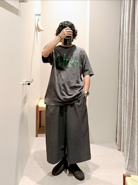 「LOEFF（ロエフ）のアイテム」を使った、D.nakamuraさん（メンズ・167cm）の夏コーディネート