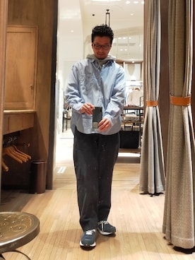 「990v3」｜D.nakamuraさん（メンズ・170cm）の冬コーディネート