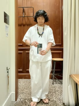 「Lamrof（ラムロフ）のアイテム」を使った、D.nakamuraさん（メンズ・167cm）の夏コーディネート