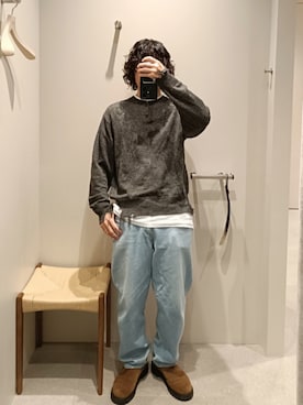 「LOEFF（ロエフ）のアイテム」を使った、D.nakamuraさん（メンズ・167cm）の春コーディネート