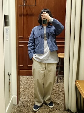 「tone（トーン）のアイテム」を使った、D.nakamuraさん（メンズ・167cm）の冬コーディネート