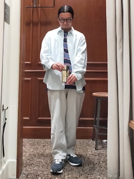 D.nakamuraさん（メンズ・167cm）の秋コーディネート