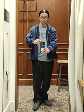 D.nakamuraさんの（VAINL ARCHIVE | ヴァイナルアーカイブ）を使ったコーディネート