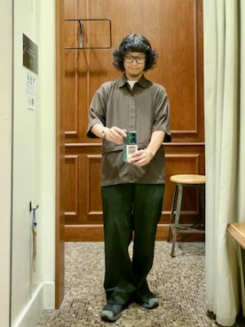 「アイテム（サンダル）」を使った、D.nakamuraさん（メンズ・167cm）の夏コーディネート
