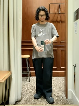 「アイテム（シューズ）」を使った、D.nakamuraさん（メンズ・167cm）の夏コーディネート