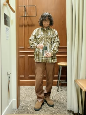 DAIWA PIER39のシャツ/ブラウス（ブラウン系）を使った人気