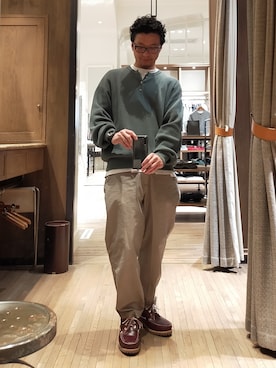 D.nakamuraさん（メンズ・170cm）の春コーディネート