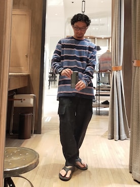 D.nakamuraさん（メンズ・170cm）の夏コーディネート