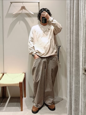 「ANCELLM（アンセルム）のアイテム」を使った、D.nakamuraさん（メンズ・167cm）の秋コーディネート