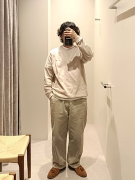 「ALDEN（オールデン）のアイテム」を使った、D.nakamuraさん（メンズ・167cm）の春コーディネート