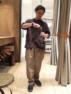 「OLD JOE & CO.（オールドジョーアンドコー）のアイテム」を使った、D.nakamuraさん（メンズ・170cm）の夏コーディネート