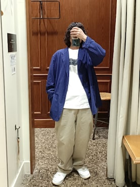 「COMOLI（コモリ）のアイテム」を使った、D.nakamuraさん（メンズ・167cm）の冬コーディネート