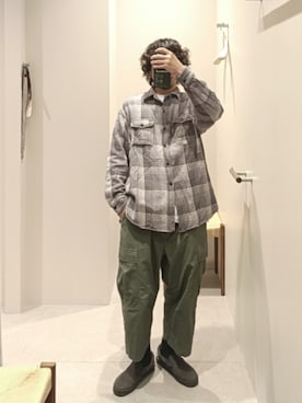 「PROPPER（プロッパー）のアイテム（パンツ）」を使った、D.nakamuraさん（メンズ・167cm）の春コーディネート