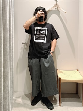 「LOEFF（ロエフ）のアイテム」を使った、D.nakamuraさん（メンズ・167cm）の夏コーディネート